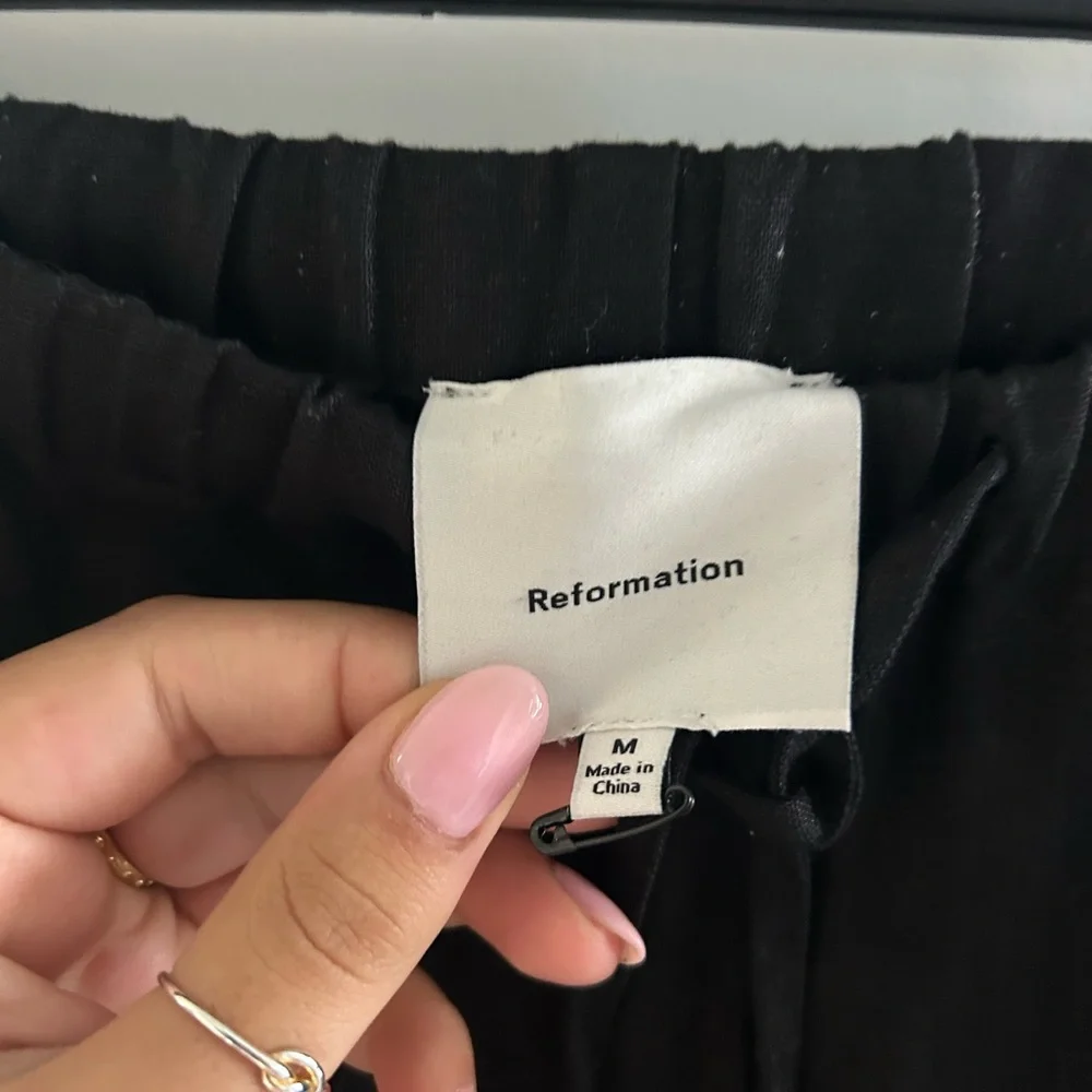 Reformation Olina Linen Pant